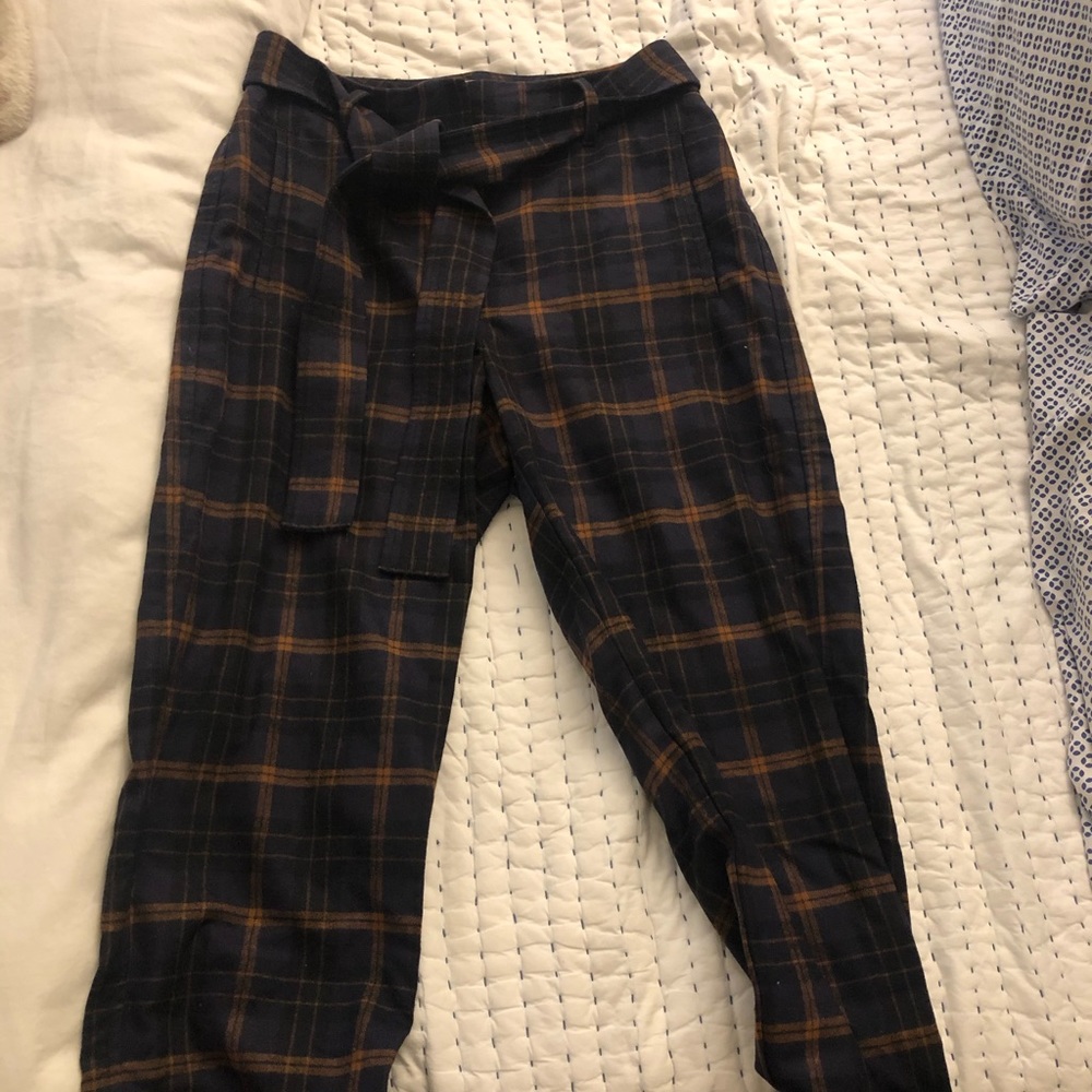 Plaid pants